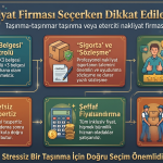 Nakliyat Firması Seçerken Dikkat Edilecekler